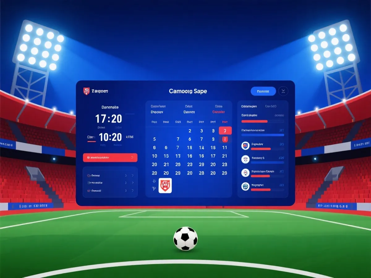 世界盃賽程與開賽時間視覺示意圖