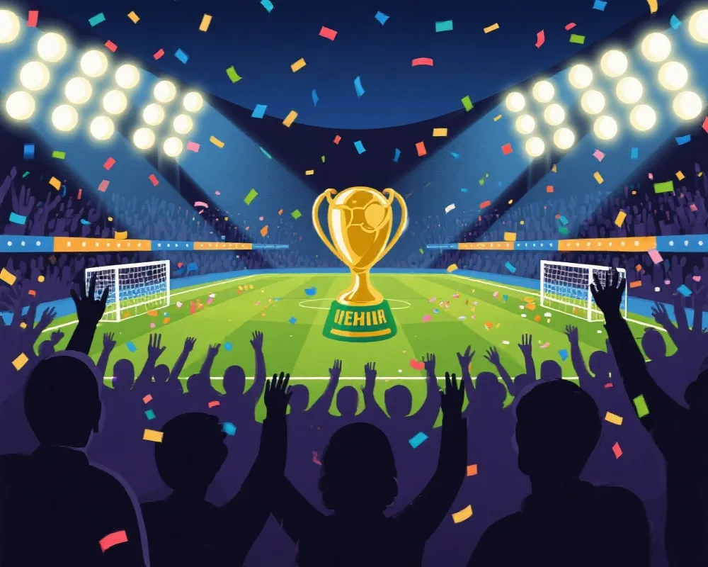 世界盃決賽氣氛示意圖