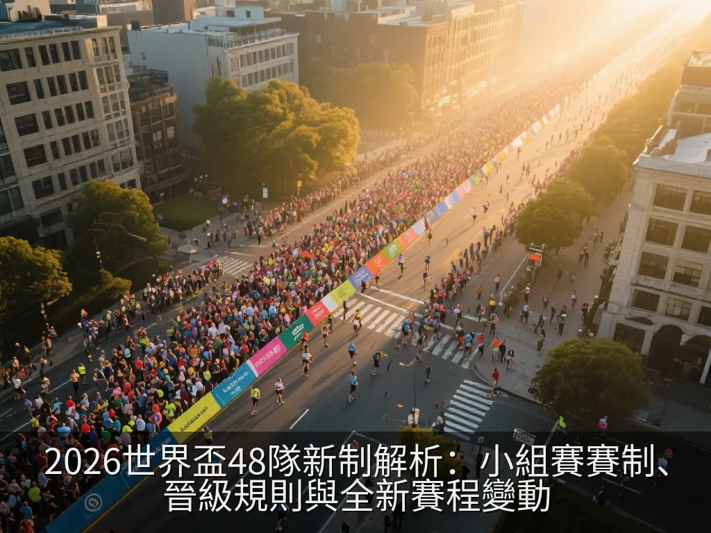 2026世界盃48隊新制解析：小組賽賽制、晉級規則與全新賽程變動